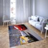 Lightning Mcqeen in Disney’s cartoon Car Carpet Living Room Rugs 21