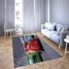Lightning Mcqeen in Disney’s cartoon Car Carpet Living Room Rugs 25