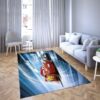 Lightning Mcqeen in Disney’s cartoon Car Carpet Living Room Rugs 26