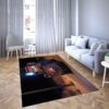 Lightning Mcqeen in Disney’s cartoon Car Carpet Living Room Rugs 31