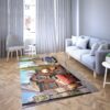 Lightning Mcqeen in Disney’s cartoon Car Carpet Living Room Rugs 40