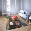Lightning Mcqeen in Disney’s cartoon Car Carpet Living Room Rugs 41
