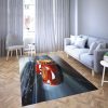 Lightning Mcqeen in Disney’s cartoon Car Carpet Living Room Rugs 6
