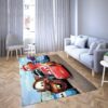 Lightning Mcqeen in Disney’s cartoon Car Carpet Living Room Rugs 7