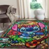 Lilo vs Stitch Disney Living Room Rugs Carpet