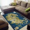 Limited Edition Rug Carpet The Continent Of Khorvaire Map Dungeons Dragons Fantasy Tabletop Role Playing Game