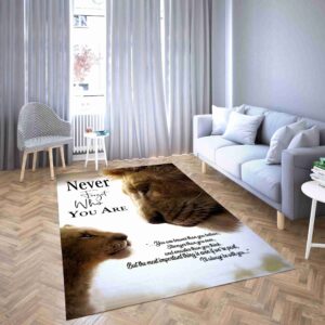 Lion King 2019 Simba And Mufasa Living Room Rug Carpet