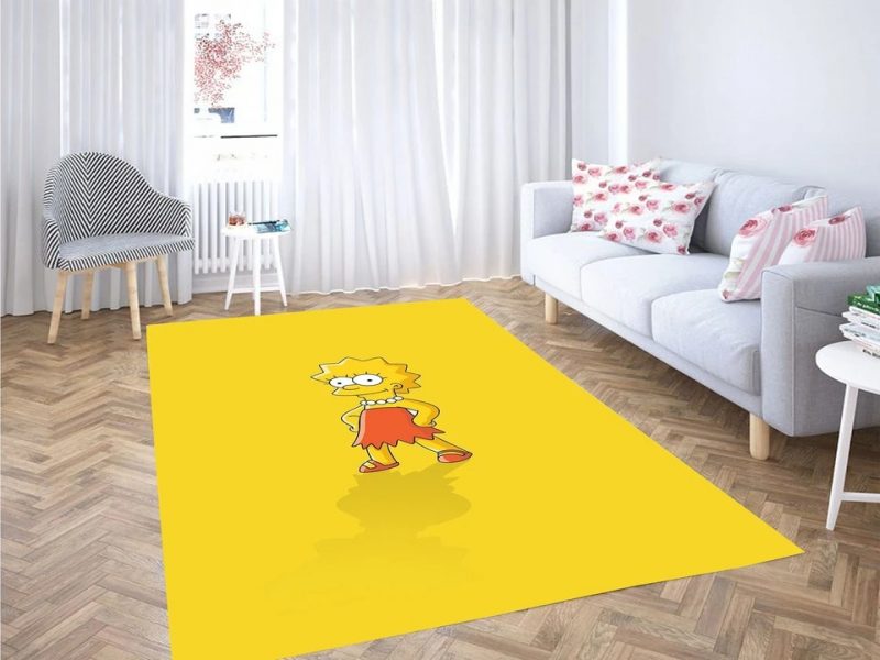 Lisa simpsons carpet living room rugs