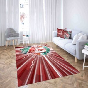 Liverpool Football Club Color Mixing Carpet Living Room Rugs