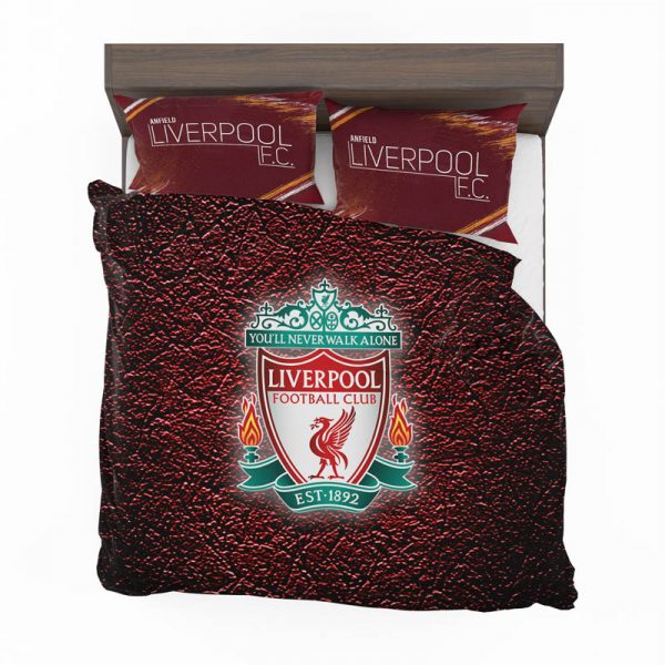 Liverpool Football Club Duvet Cover and Pillowcase Set Bedding Set