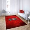 Liverpool Football Club Red Mixed Carpet Living Room Rugs