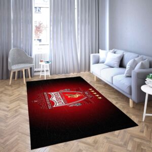 Logo Premier League Football Club Liverpool Fc Living Room Rug Carpet 2