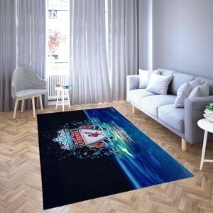 Logo Premier League Football Club Liverpool Fc Living Room Rug Carpet 26