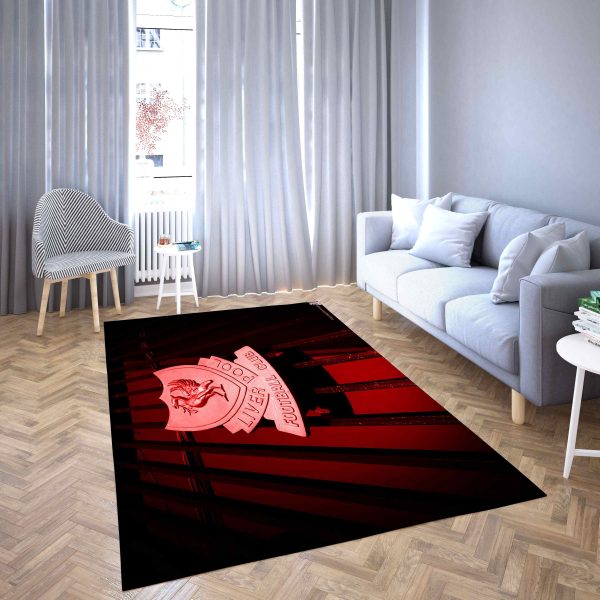 Logo Premier League Football Club Liverpool Fc Living Room Rug Carpet 31