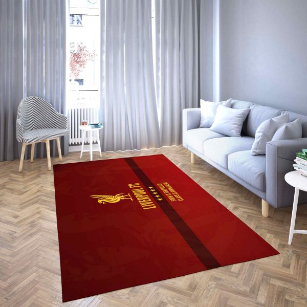Logo Premier League Football Club Liverpool Fc Living Room Rug Carpet 6
