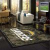 Los Angeles Chargers Camo Carpet Living Room Rugs