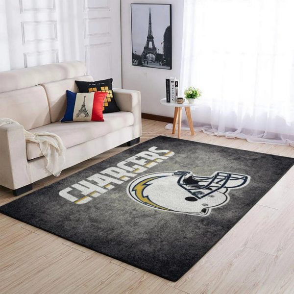 Los Angeles Chargers Carpet Living Room Rugs