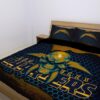 Los Angeles Chargers Duvet Cover and Pillowcase Set Bedding Set