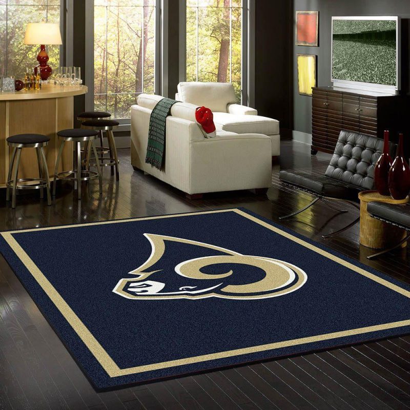 Los Angeles Rams Nfl Los Angeles Rams Carpet Living Room Rugs