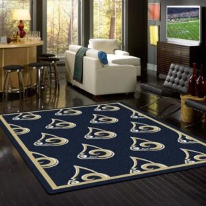 Los Angeles Rams Repeat Los Angeles Rams Carpet Living Room Rugs