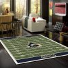 Los Angeles Rams Rug Team Home Field Carpet Living Room Rugs