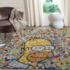Los Simpsons Living Room Rugs Carpet