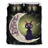 Luna Sailor Moon Duvet Cover and Pillowcase Set Bedding Set 50