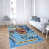 Manchester City Football Club Gabriel Jesus Carpet Living Room Rugs