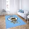 Manchester City Football Club Sergio Aguero Carpet Living Room Rugs