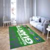 Manchester Giants Basketball Club Logo While Text Creative Interesting Carpet Living Room Rugs