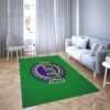 Manchester Giants Logo Green New Fasion Brilliant Carpet Living Room Rugs