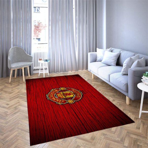 Manchester United Football Club Carpet Living Room Rugs 12