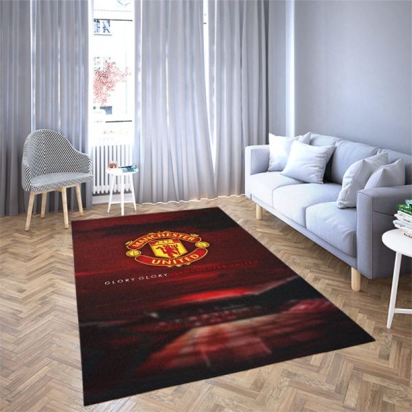 Manchester United Football Club Carpet Living Room Rugs 17