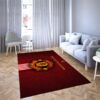 Manchester United Football Club Carpet Living Room Rugs 30