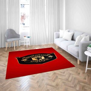 Manchester United Football Club We Love You Carpet Living Room Rugs