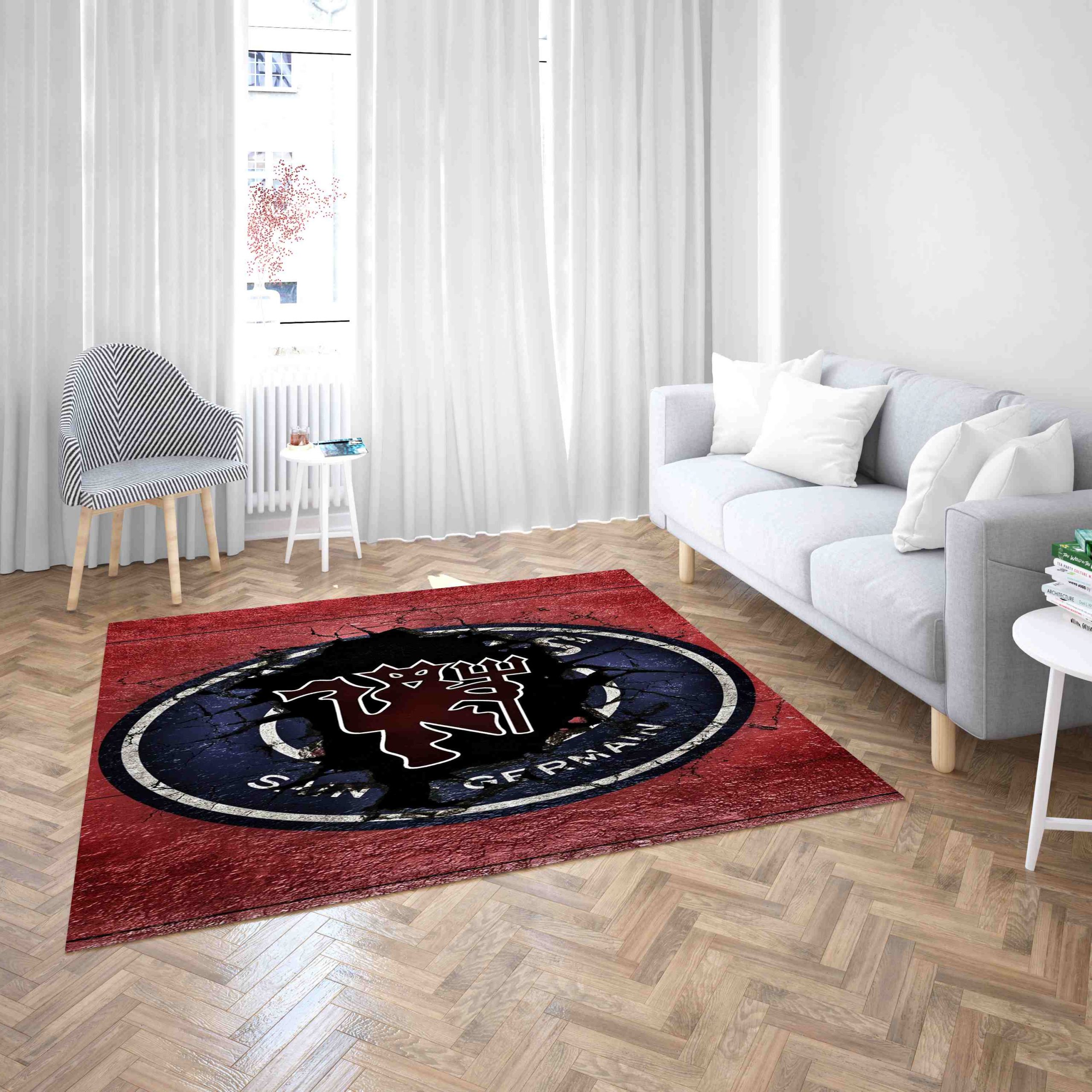 Manchester United Football Creative Design Carpet Living Room Rugs