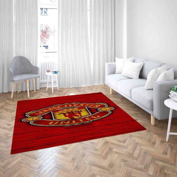 Manchester United Football Limited Edition Carpet Living Room Rugs