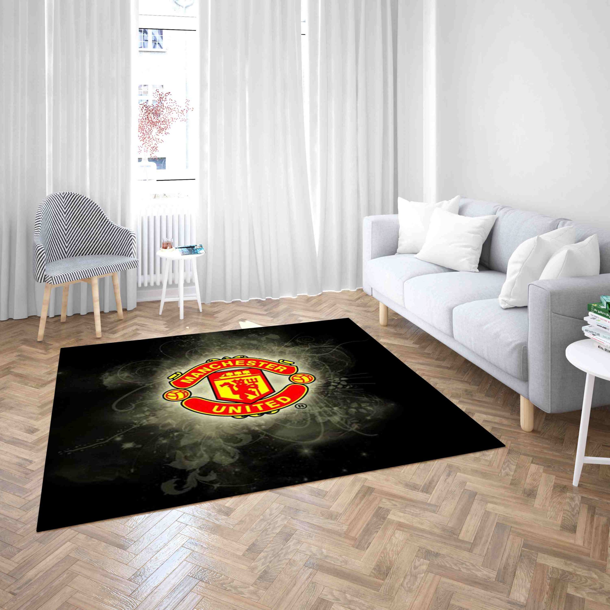 Manchester United Football Magic Carpet Living Room Rugs