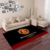 Manchester United Logo Carpet Living Room Rugs