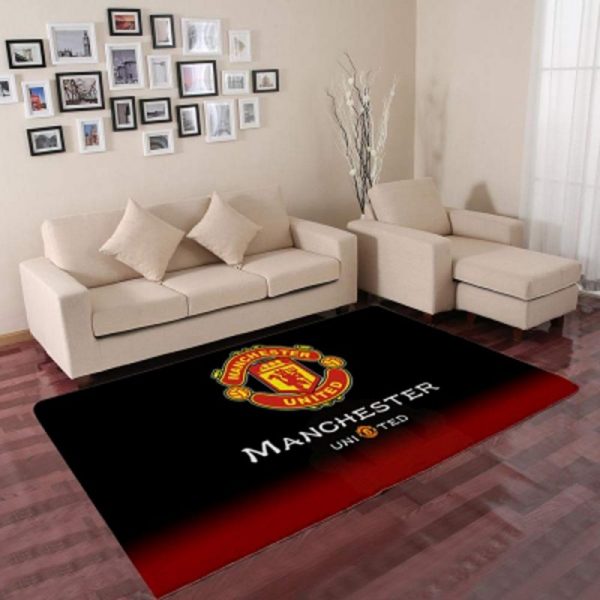 Manchester United Logo Carpet Living Room Rugs