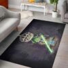Marijuana weed ganja star wars rugs living room carpet
