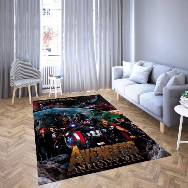 Marvel Avengers All Hero Carpet Living Room Rugs 15