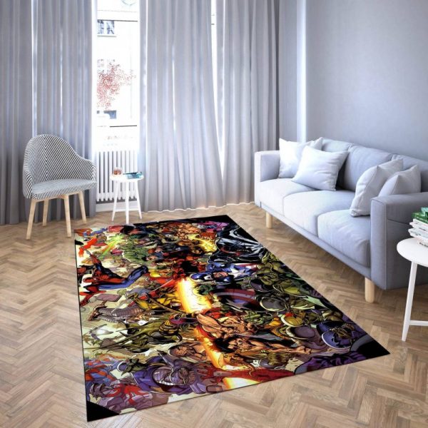Marvel Avengers All Hero Carpet Living Room Rugs 22