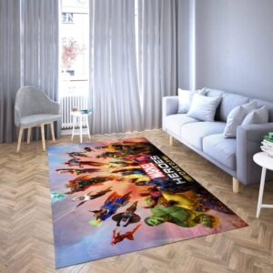 Marvel Avengers All Hero Carpet Living Room Rugs 30
