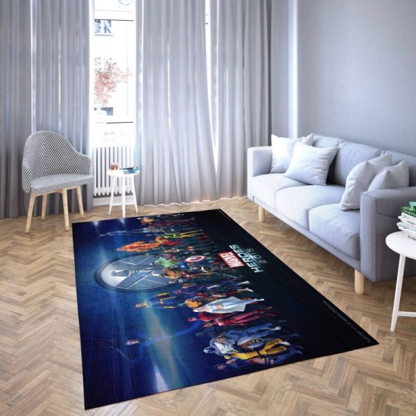 Marvel Avengers All Hero Carpet Living Room Rugs 42