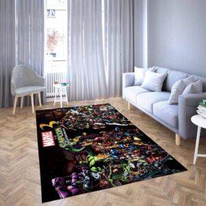 Marvel Avengers All Hero Carpet Living Room Rugs 47