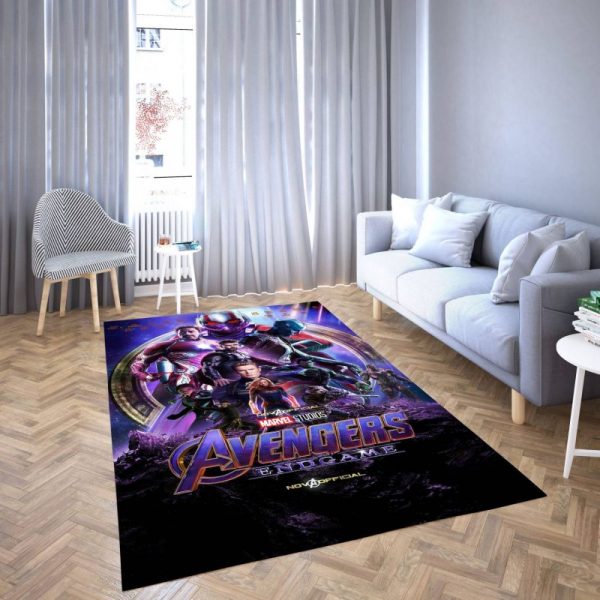 Marvel Avengers All Hero Carpet Living Room Rugs 56
