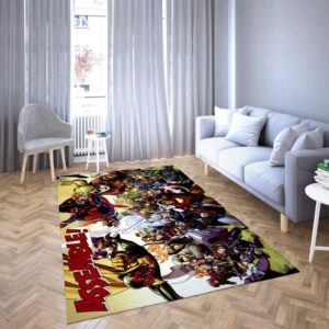 Marvel Avengers All Hero Carpet Living Room Rugs 59