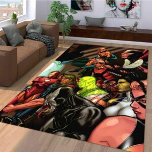 Marvel Comic Living Room Rugs Carpet 1