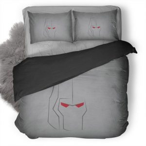 Marvel Heroes Minimalism Duvet Cover and Pillowcase Set Bedding Set